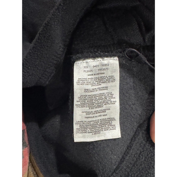 Columbia PFG Black 1/4 Zip Fleece Pullover - Women's Size L - Picture 7 of 7